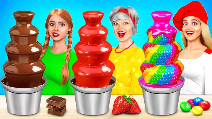 چالش غذایی ونزدی | چالش خوراکی آدامس هوبابوبا طولانی