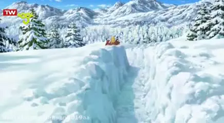 گیرکردن در گودال برفی - راهزنان قلعه جنگلی - شبکه پویا