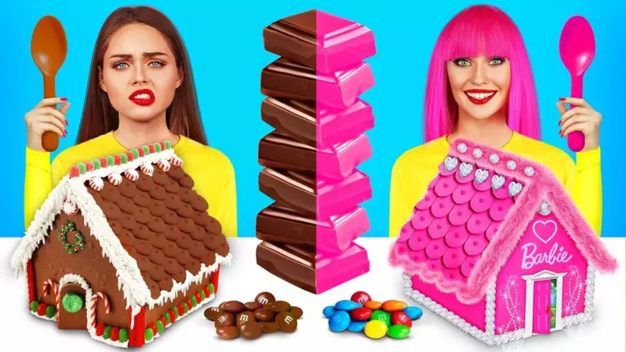 چالش غذایی جدید | چالش خوراکی کیک پری دریایی خنده دار