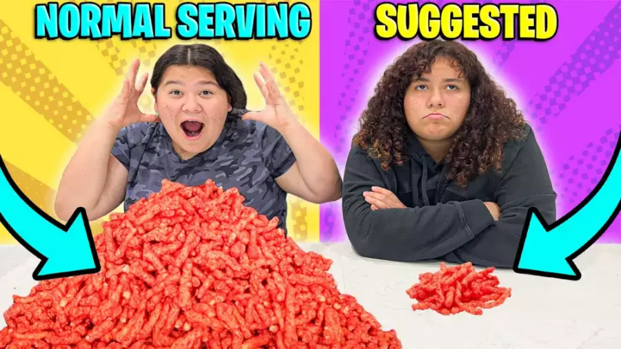 چالش غذا خوراکی مری و ایزی | چالش غذایی کم و زیاد به مدت ۲۴ ساعت