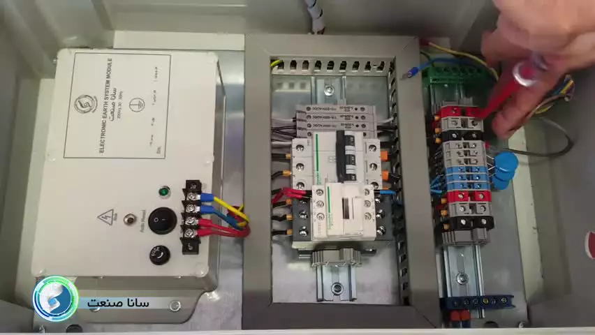 نصب سیستم ارت الکترونیکی [سانا صنعت کنزا]