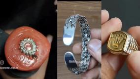 ساخته انواع بدلیجات و زیورآلات طلا و نقره