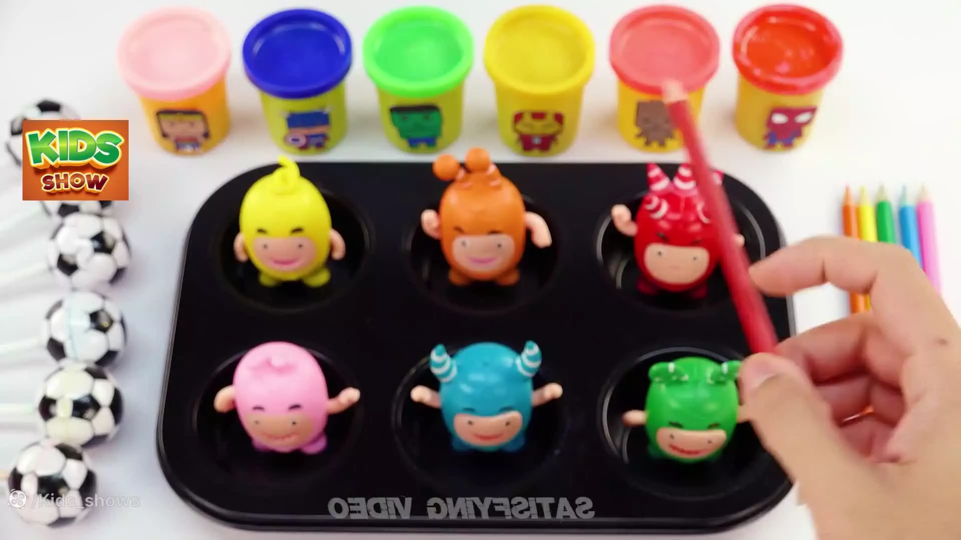 کودکانه‌های جذاب جدید: بازی با اسباب بازی شن و ماسه 6