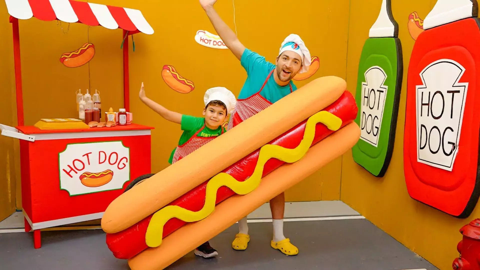 چالش فوق‌العاده هات داگ نیکی در دنیای ولاد و نیکی!