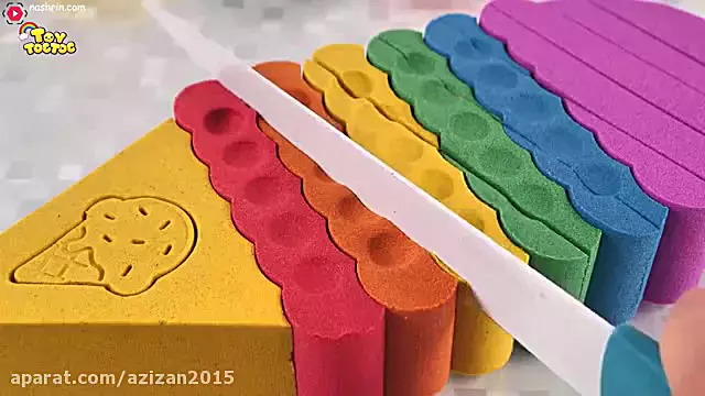 کودکان و شن بازی: دنیای خلاقیت و یادگیری با بازی شن رنگی