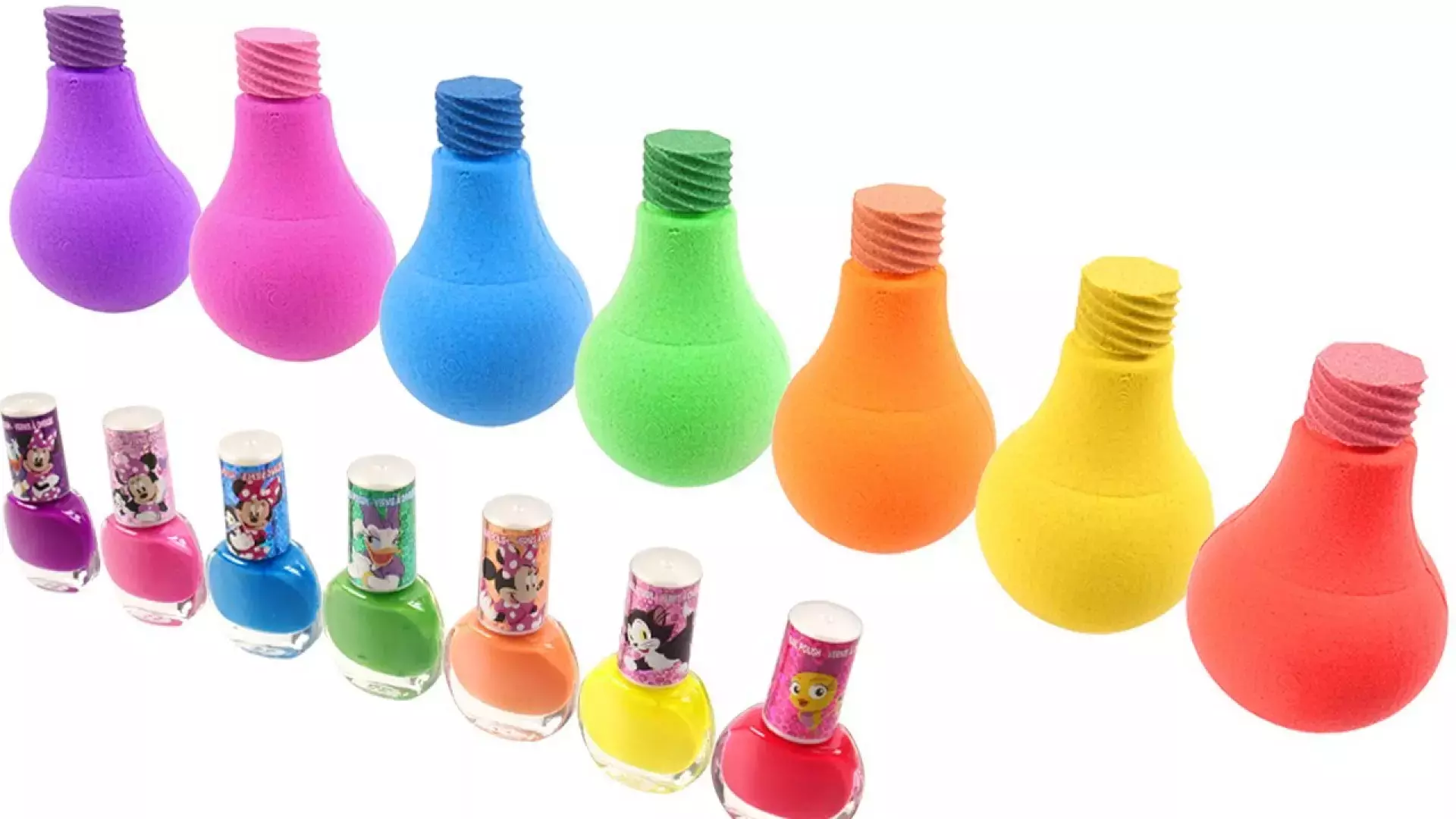 شن بازی کودکانه | ساخت لامپ های رنگی با شن جنبشی