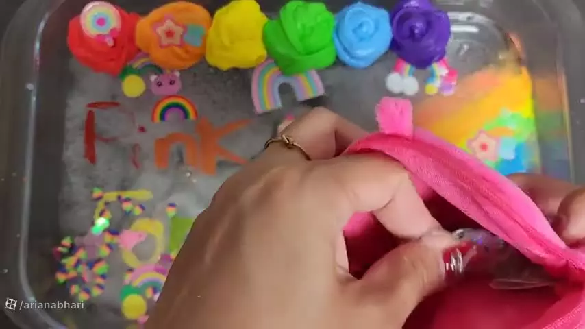 اسلایم رنگی بامزه و کودکانه | خمیر بازی - خمیر رنگی - سرگرمی و تفریحی 2024