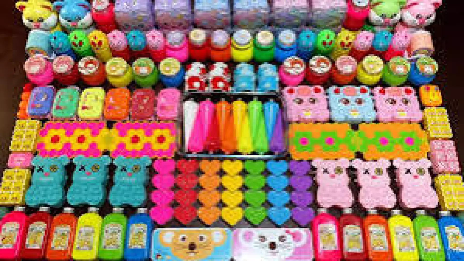 آموزش ساخت اسلایم ، اسلایم بازی کودکان ، ترکیب کردن اسلایم بامزه