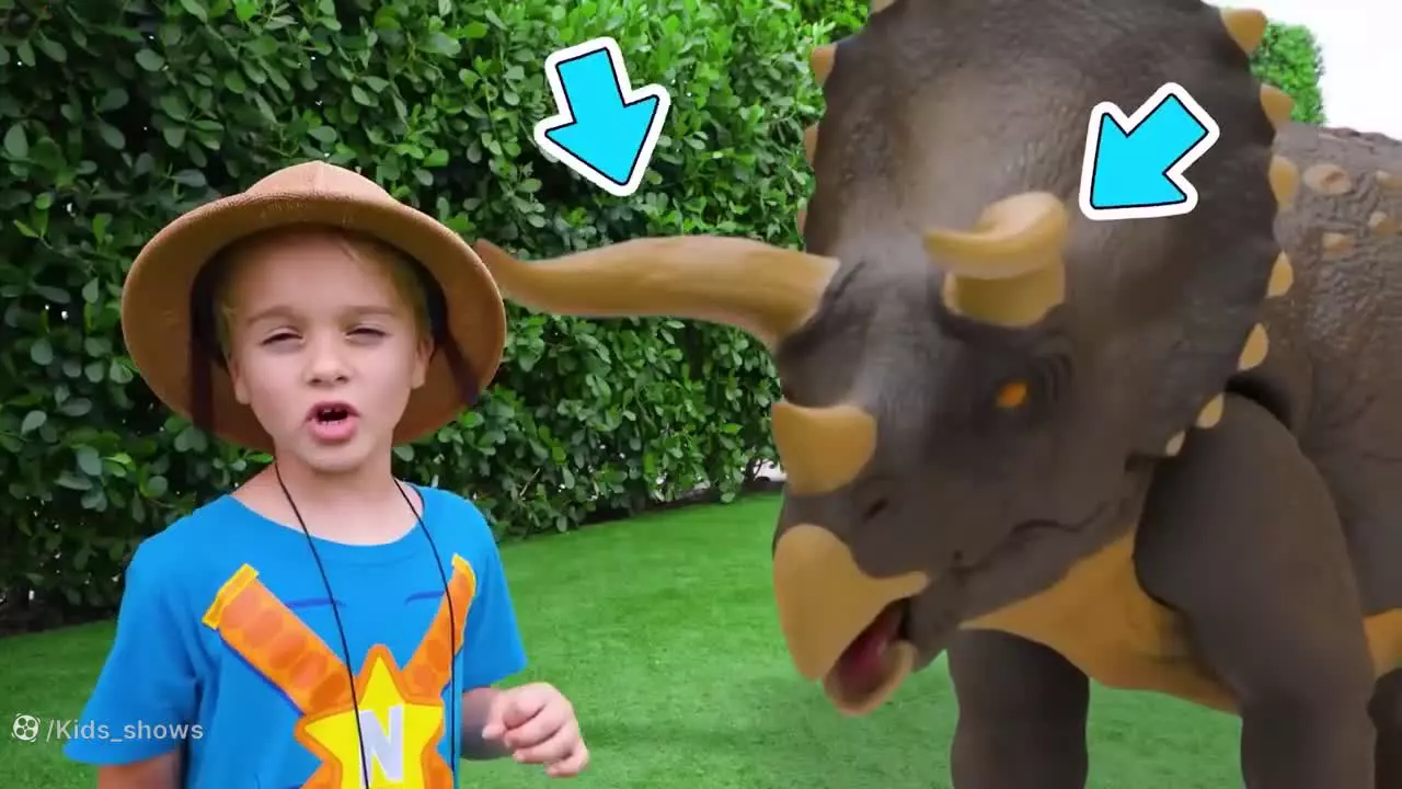 ولاد - ولاد و نیکی - داناسور های جادویی خیلی بزرگ - برنامه کودک ولاد و نیکی