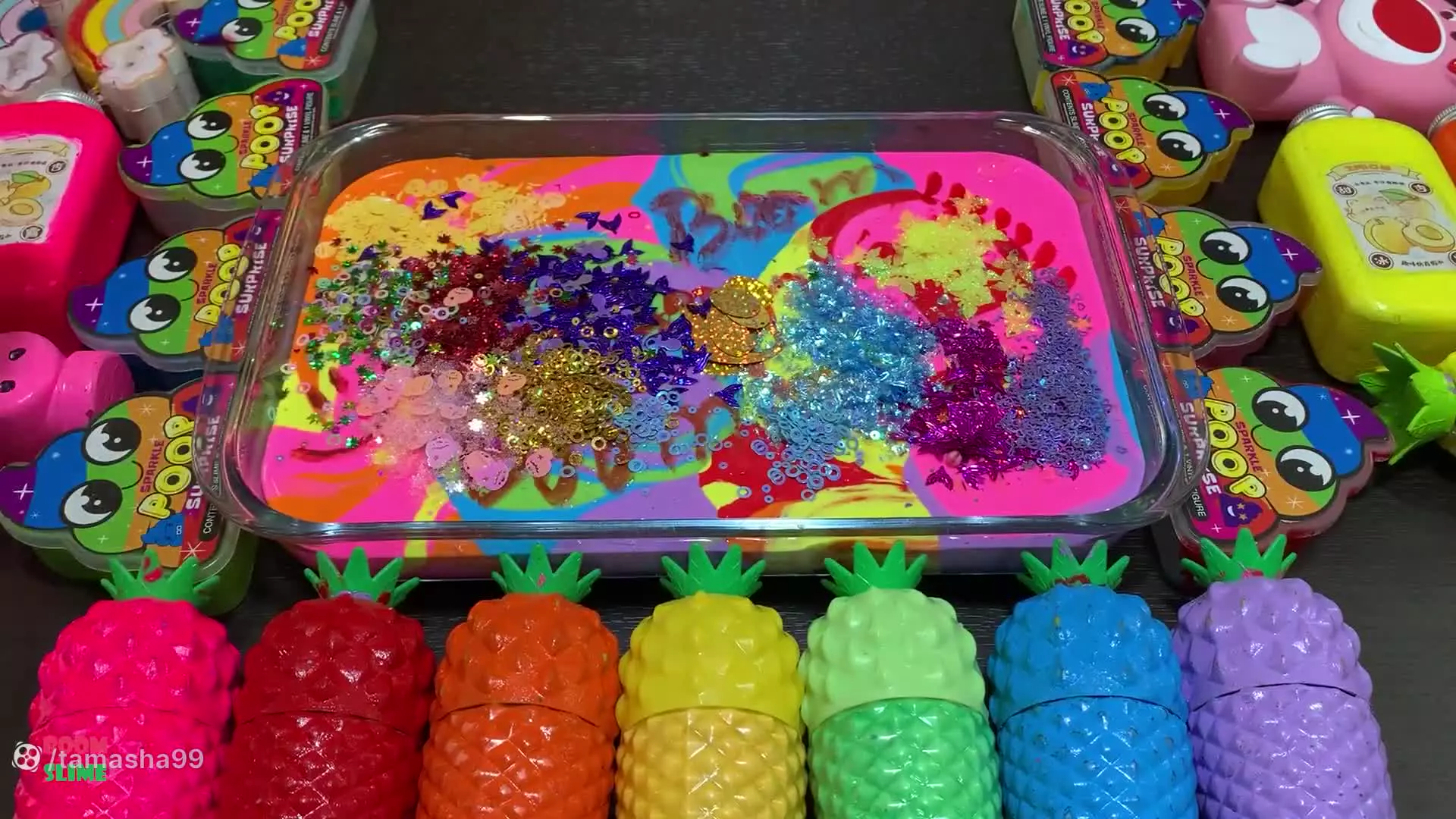 ساخت اسلایم های شفاف اسموتی بسیار زیبا با تم گربه بامزه