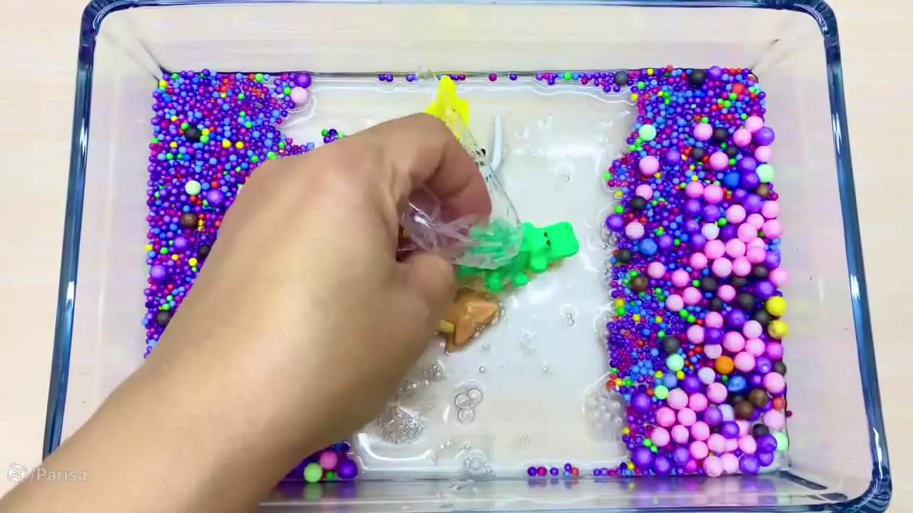 بامزه ترین اسلایم های شفاف :: اسلایم بازی باحال :: اسلایم جدید