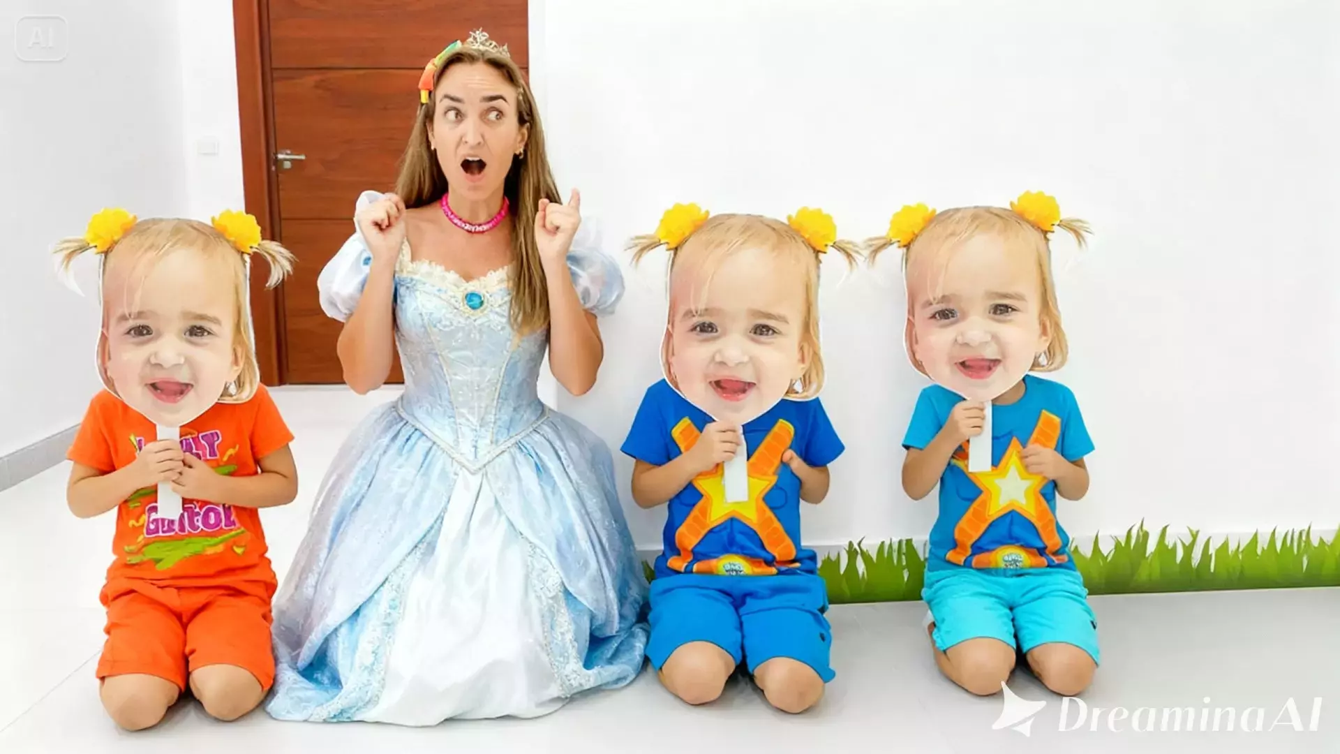 ولاد - ولاد و نیکی - کمک به بابای خرابکار بچه های کمک - برنامه کودک ولاد و نیکی