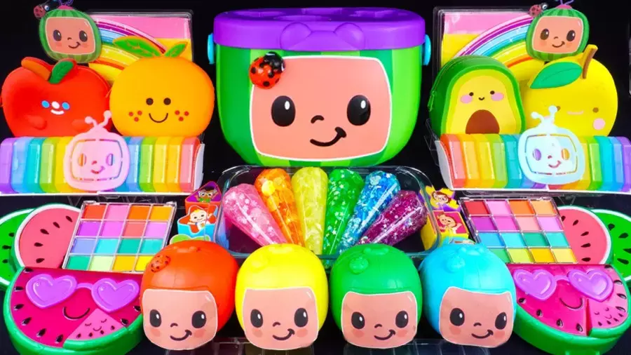 اسلایم بامزه و کودکانه - اسلایم عاشقانه و قلبی - اسلایم شفاف رنگی 2024