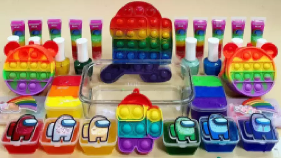 آموزش ساخت اسلایم  جدید و بامزه - اسلایم بازی - کلیپ جدید - سرگرمی تفریحی