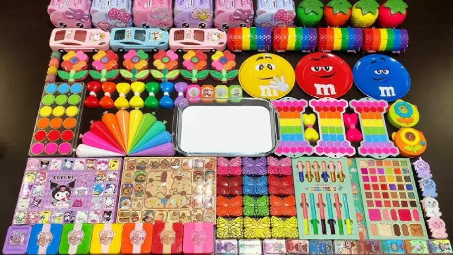 ترکیب اسلایم شفاف رنگی - بازی و تفریح بامزه برای کودکان 2024