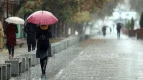 هواشناسی: بارش شدید باران در سه استان ساحلی دریای خزر