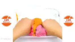 اسلایم بازی - اسلایم رنگارنگ کیوت - اسلایم باحال و بامزه