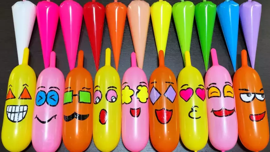 اسلایم رنگی - بازی کودکانه - خمیر بازی - خمیر رنگی بامزه 2024-2025