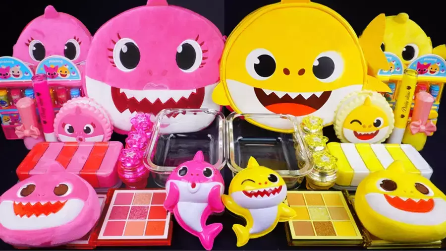 اسلایم کوسه رنگی - بازی و تفریحی - سرگرمی بامزه - سرگرمی کودکانه -خمیر بازی 2024