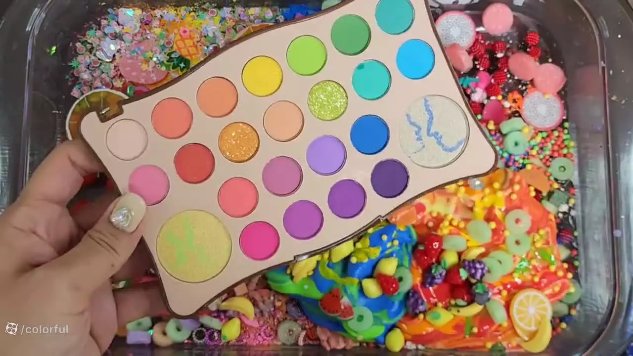 اسلایم بازی بامزه کوکوملون _اسلایم کوکوملون _ آموزش ساخت اسلایم کوکوملون