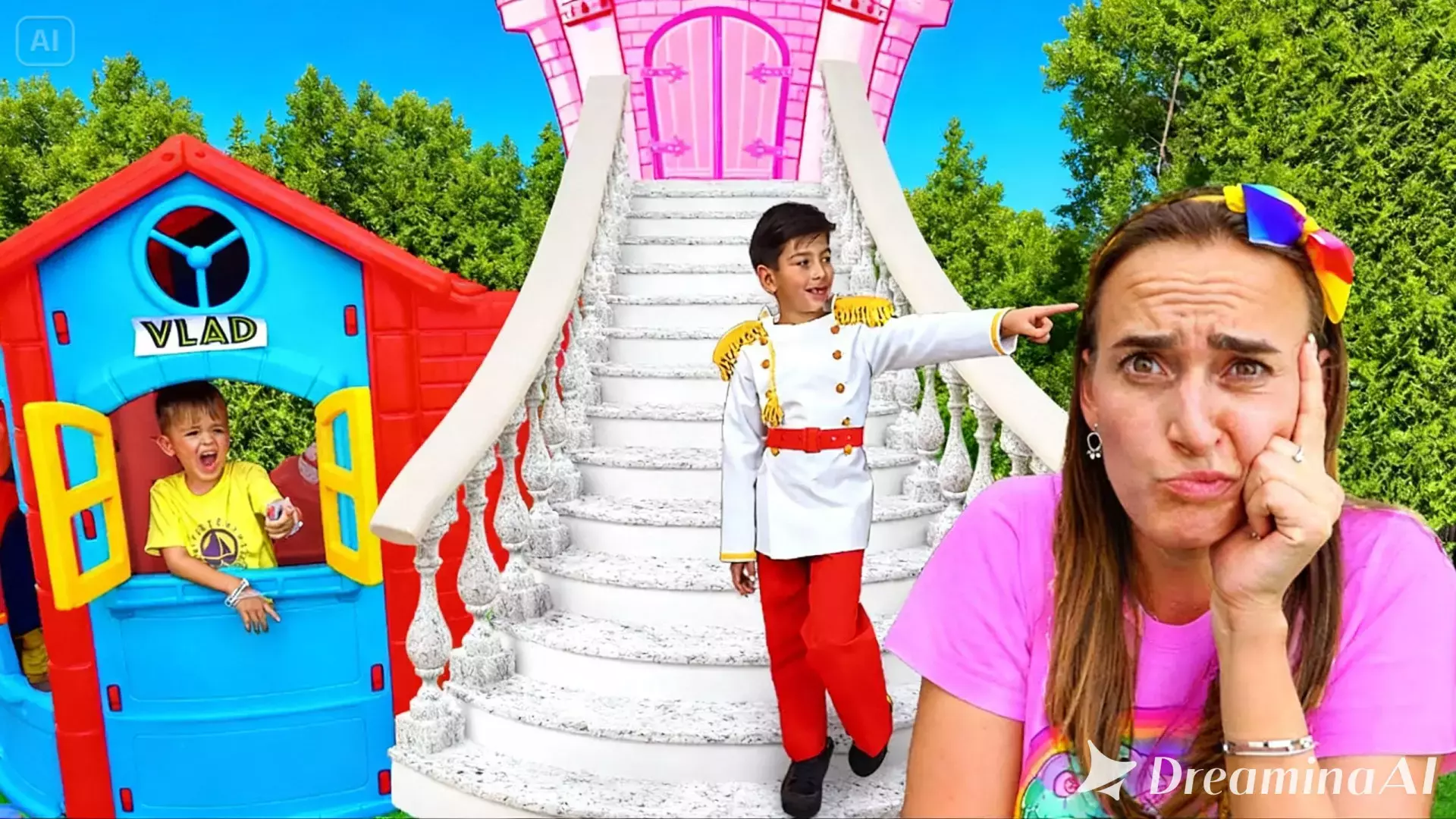 ولاد - ولاد و نیکی - داناسور های جادویی خیلی بزرگ - برنامه کودک ولاد و نیکی