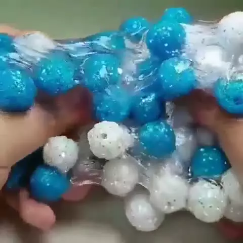 بازی با اسلایم های بامزه و کیوت