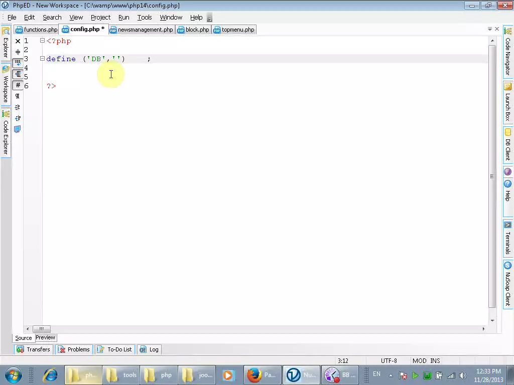 ساخت CMS ساده با زبان PHP و MySQL - قسمت 14