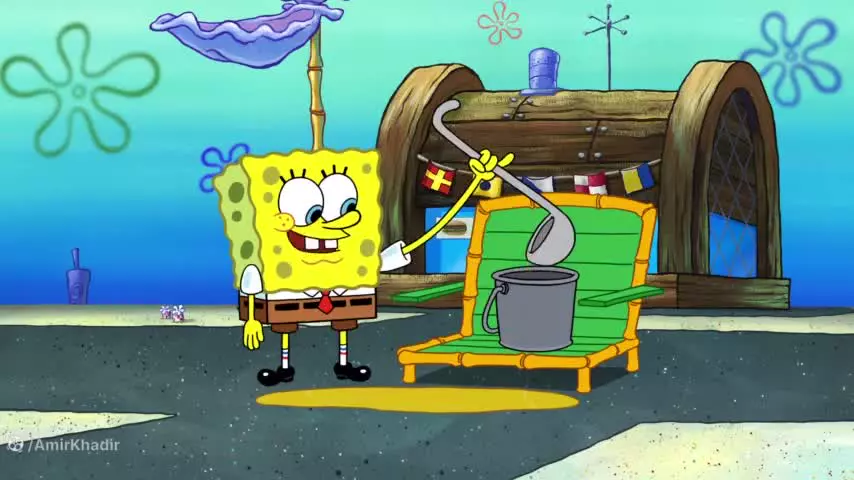 باب اسفنجی 2024 جدید خنده دار آقای خرچنگ و پلانگتون