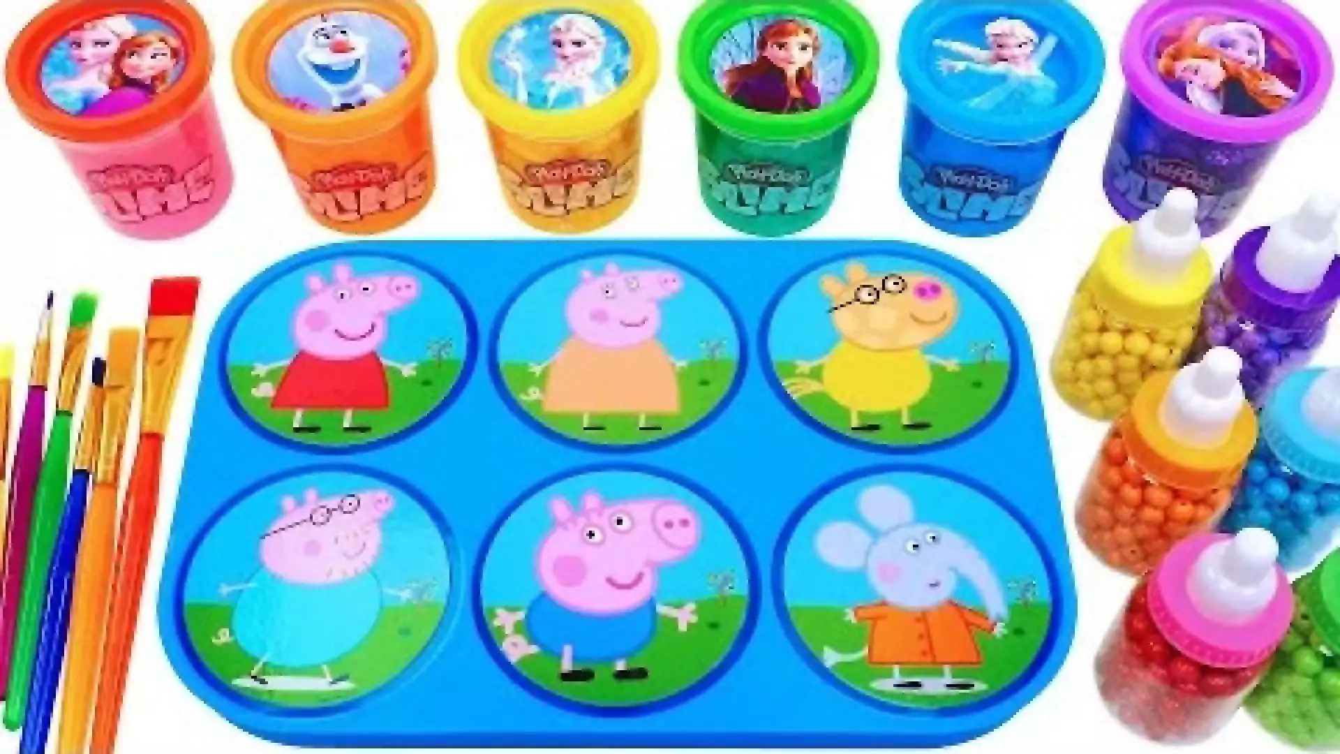 اسباب بازی اسلایم _ اسلایم بازی کودکانه _ اسلایم های شفاف و اسموتی