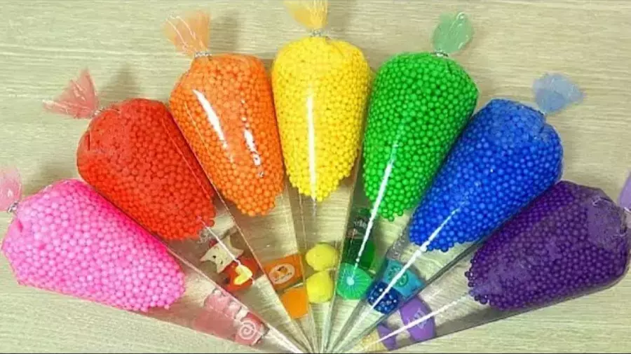 ترکیب کردن اسلایم جدید ، آموزش ساخت اسلایم ، اسلایم بازی , اسلایم آبکی