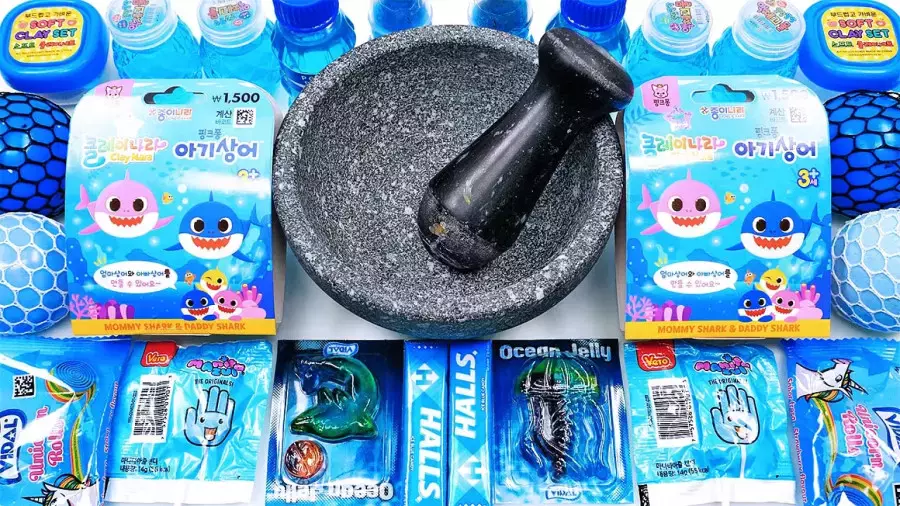 اسلایم آبی | اسلایم بازی | اسلایم جدید آبی رنگ