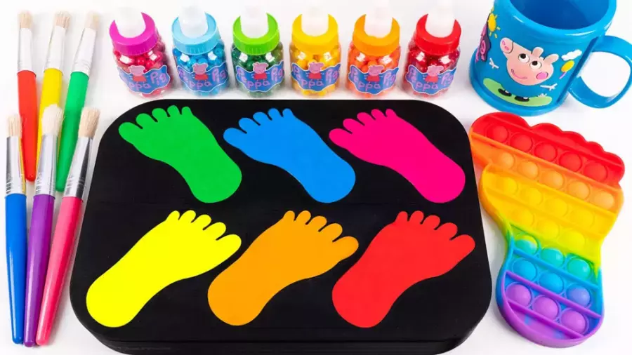 اسباب بازی اسلایم | اسلایم بازی تم پاپ ایت پا