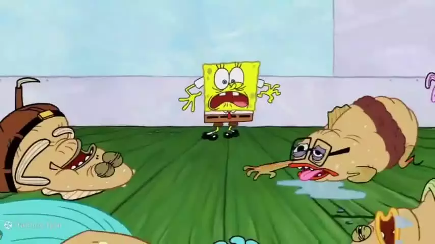 باب اسفنجی قسمت جدید. فیلم ترسناک همبرگر خرچنگی