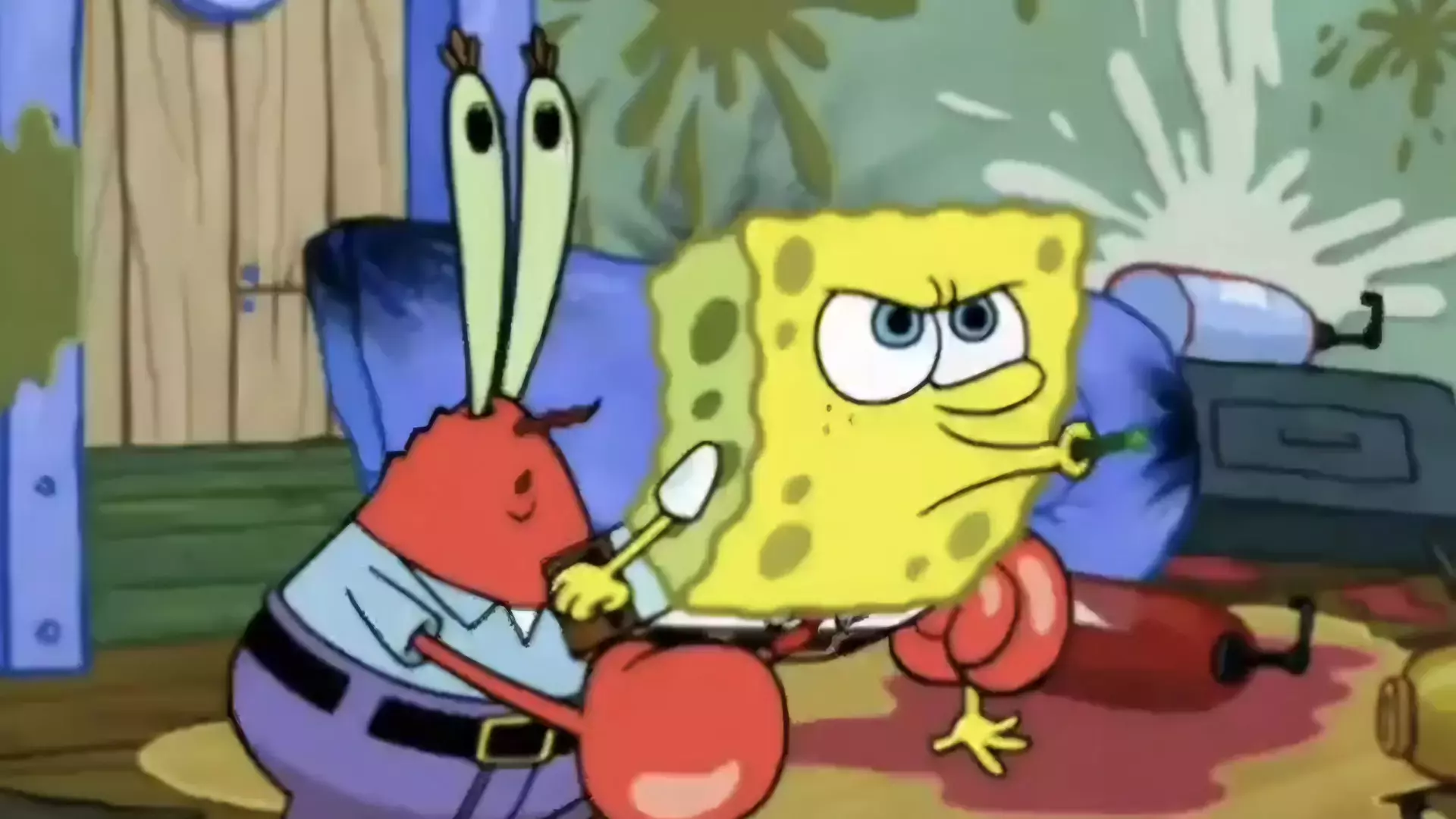 باب اسفنجی و پلانکتون // کارتون باب اسفنجی خنده دار // باب اسفنجی و پاتریک