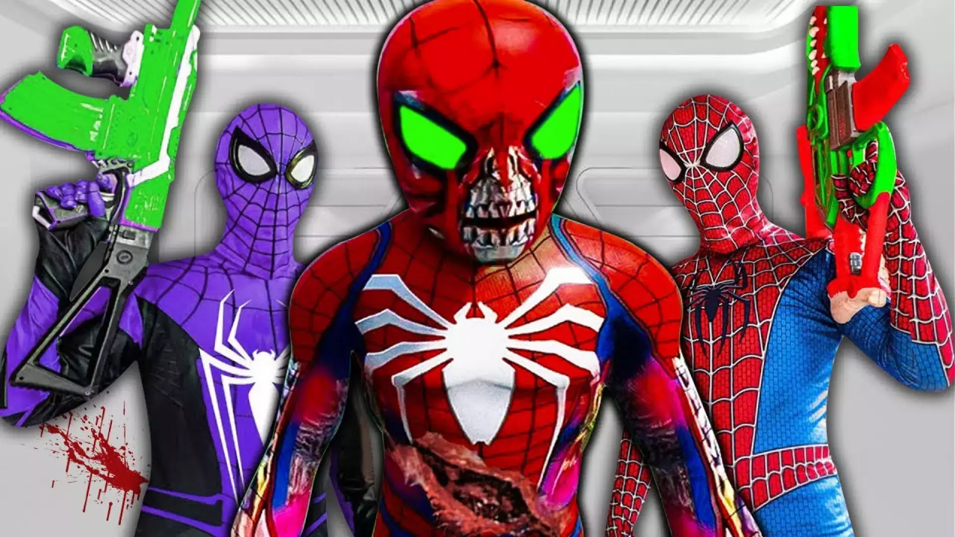 ابرقهرمانان در دنیای واقعی  - مرد عنکبوتی - مردعنکبوتی در مقابل جوکر جدید