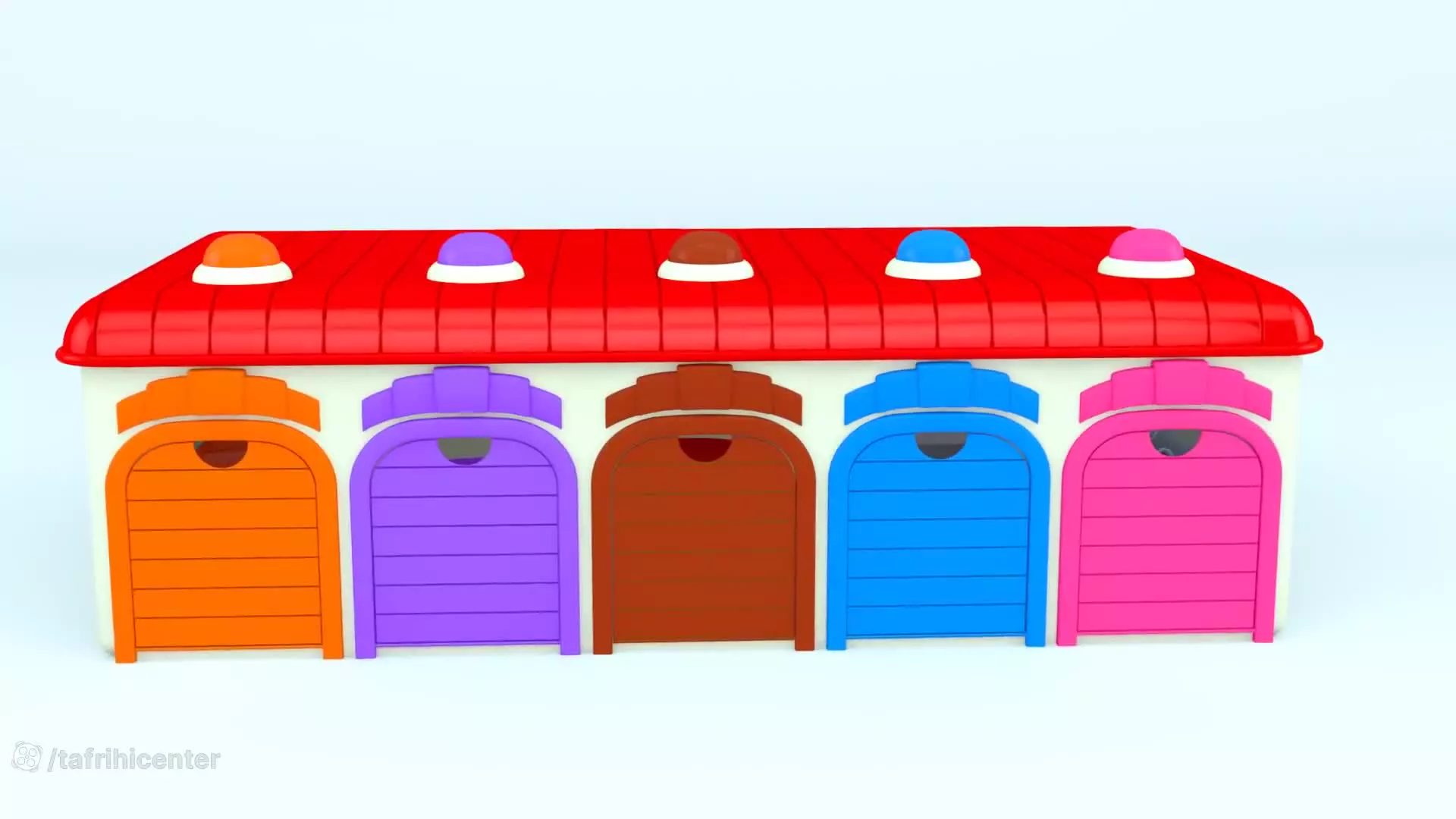 ماشین بازی کودکانه :: برنامه کودک ماشین رنگی :: سرسره رنگی