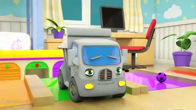 برنامه کودک ماشین های رنگی و توپ های رنگی - کارتون ماشین بازی رنگارنگ