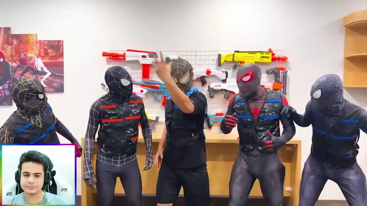 ماجراجویی طولانی مرد عنکبوتی در برنامه کودک