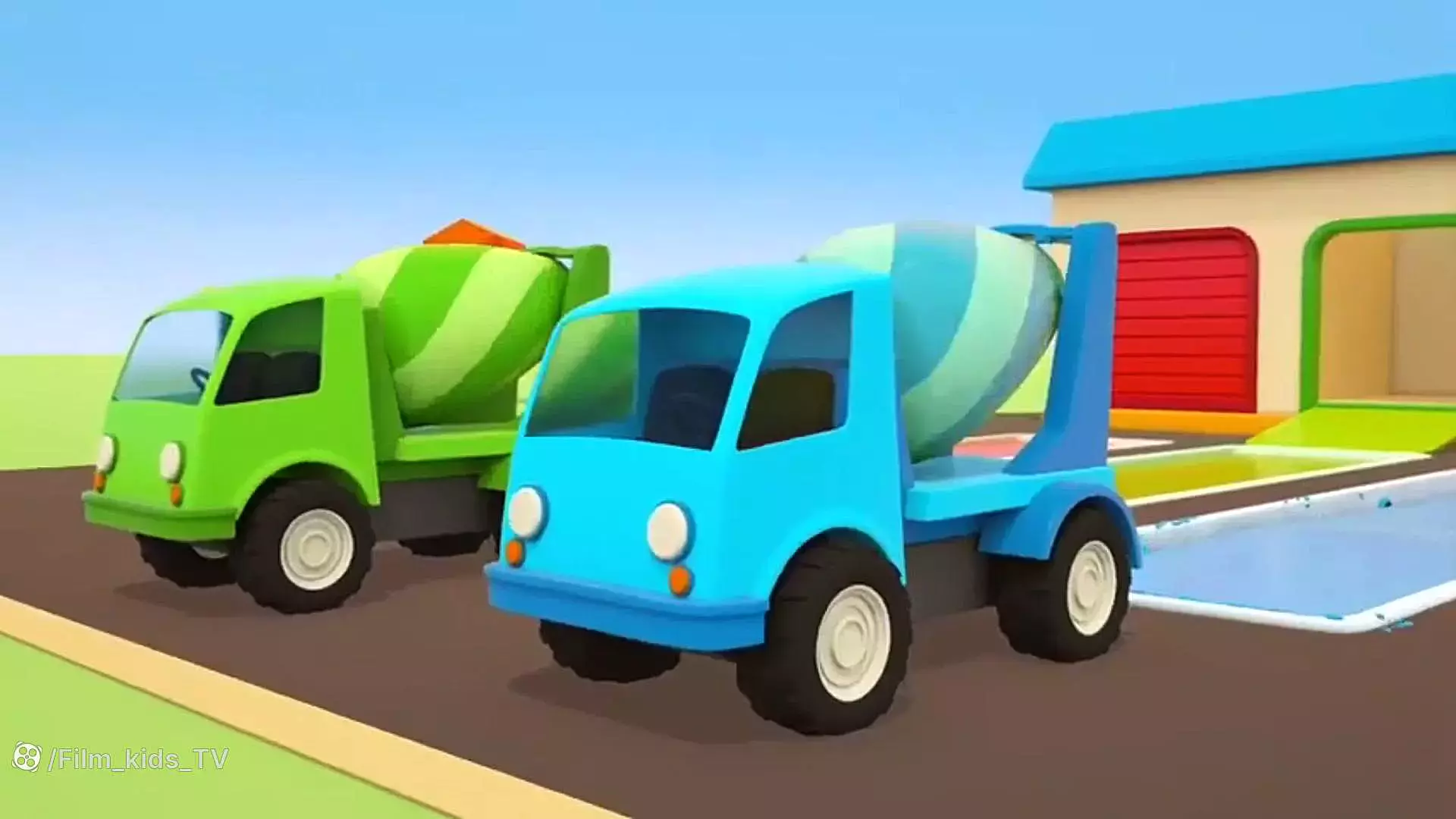 کلیپ ماشین بازی رنگی - ماشین بازی جدید - کلیپ ماشین های رنگی