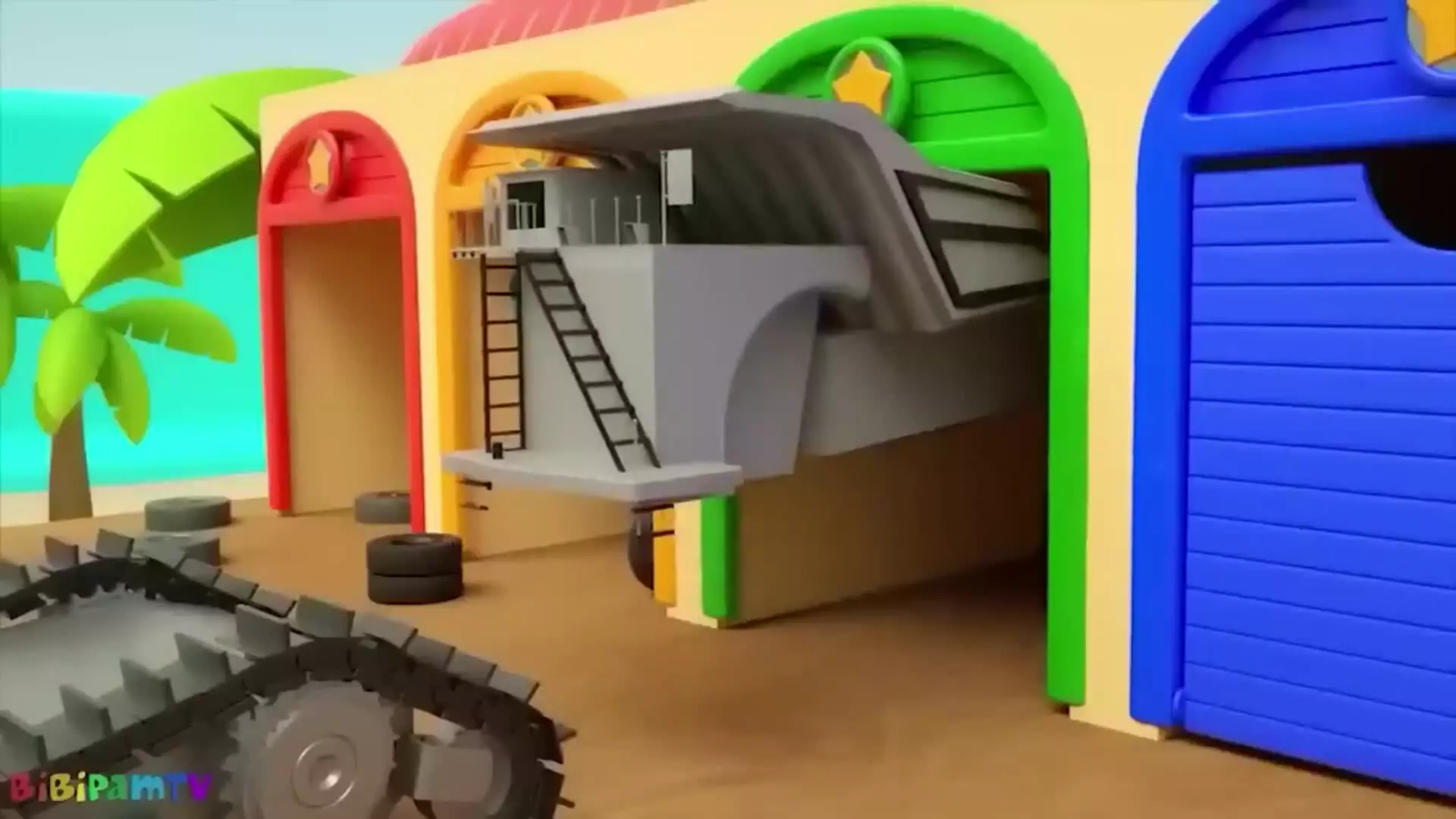 کلیپ ماشین های رنگی - کارتون ماشین بازی - آموزش ماشین رنگی