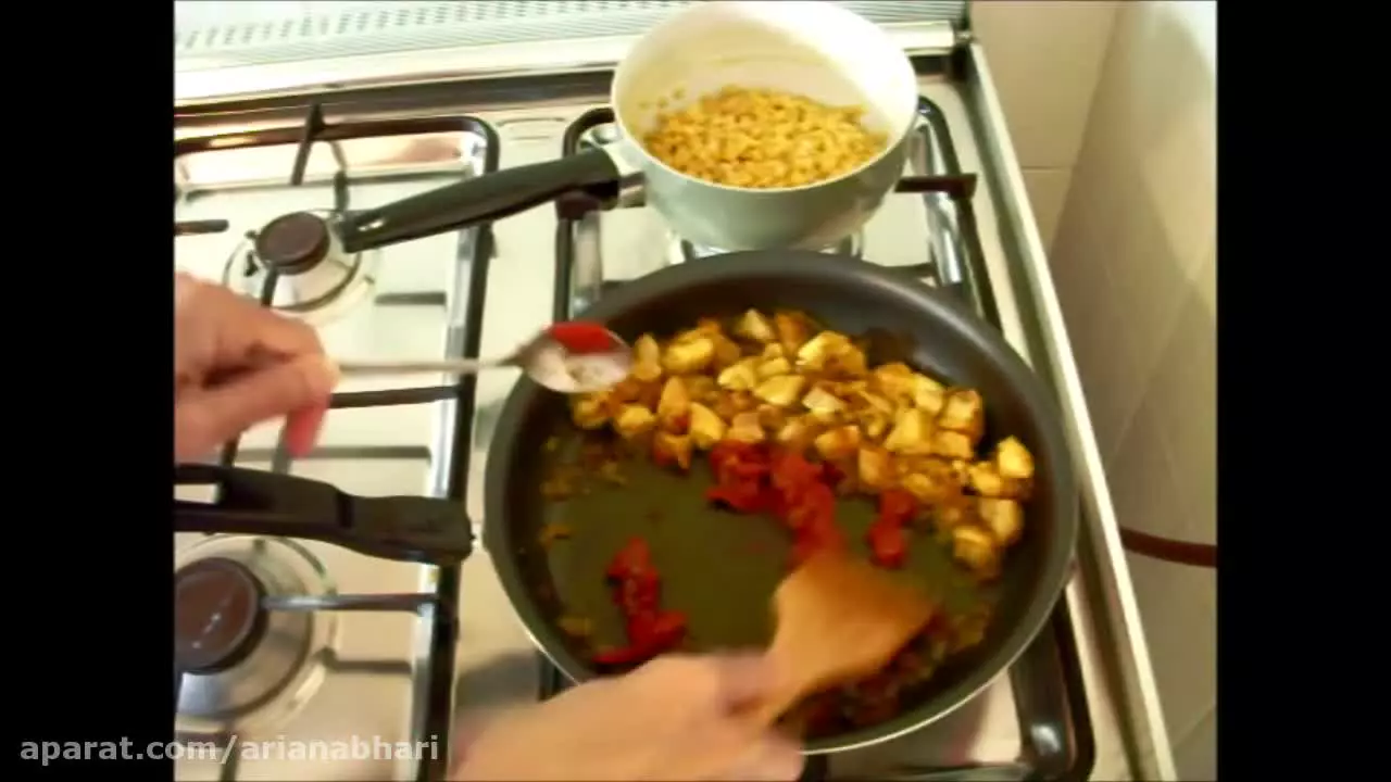 طرز پخت قیمه پلو غذای سنتی ایرانی خوش طعم
