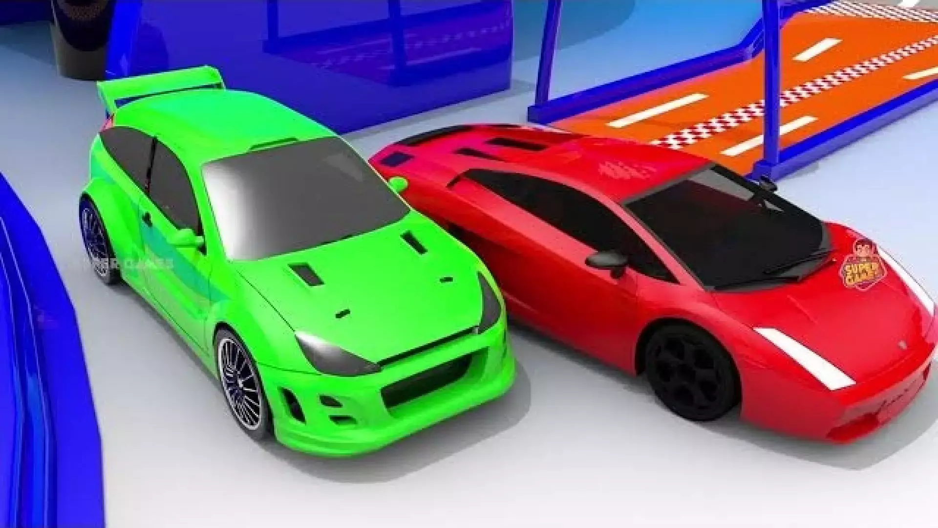 ماشین بازی کودکانه :: ماشین رنگی :: کالکشن کامیون های رنگی