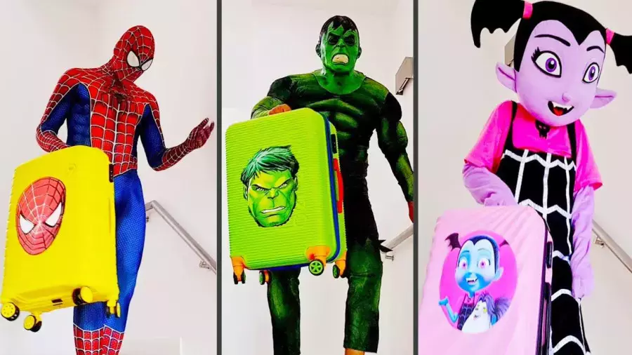 نبرد خنده‌دار مرد عنکبوتی با شخصیت‌های کارتونی