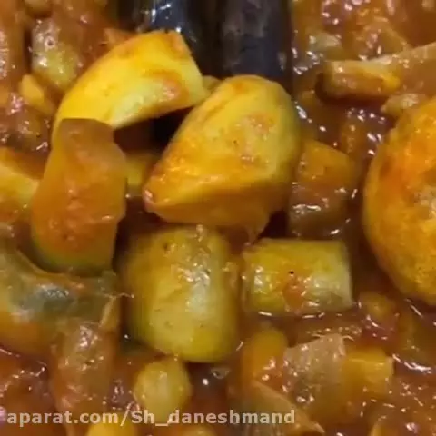 آموزش پخت قیمه قارچ | غذای گیاهی خوش طعم و خوشمزه