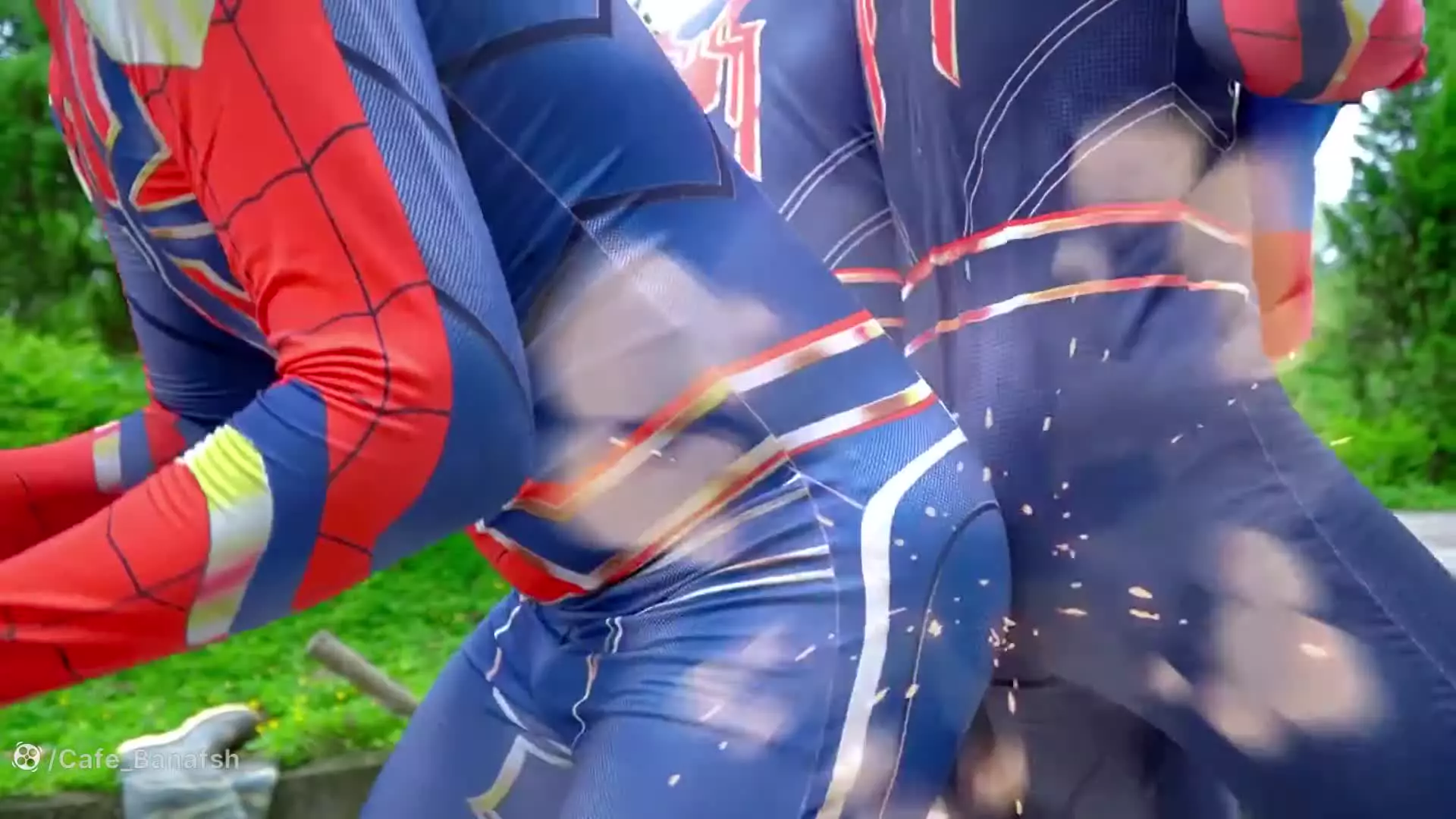 کارتون مرد عنکبوتی جدید؛ چالش بامزه کودکانه