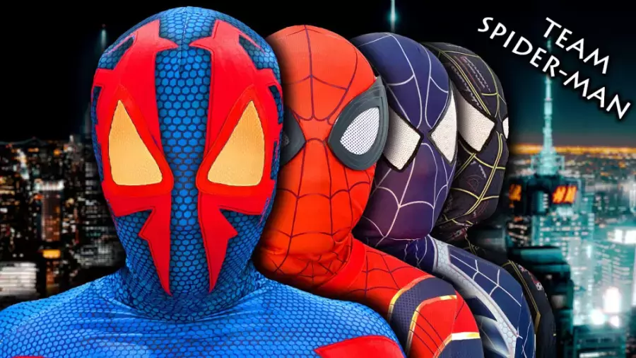 آموزش رنگ‌ها با مرد عنکبوتی؛ کارتون کودکانه