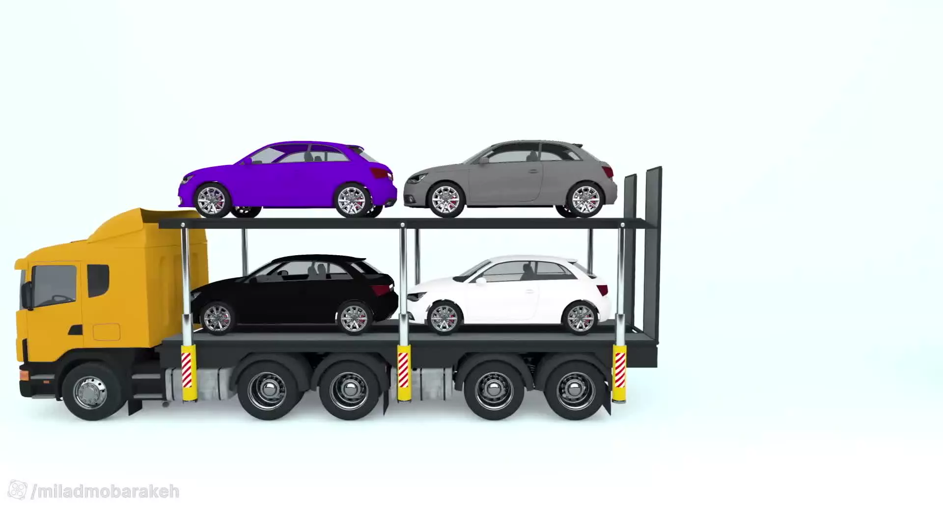 ماشین بازی کودک :: ماشین های رنگی :: انیمیشن ماشین ها :: ماشین رنگی