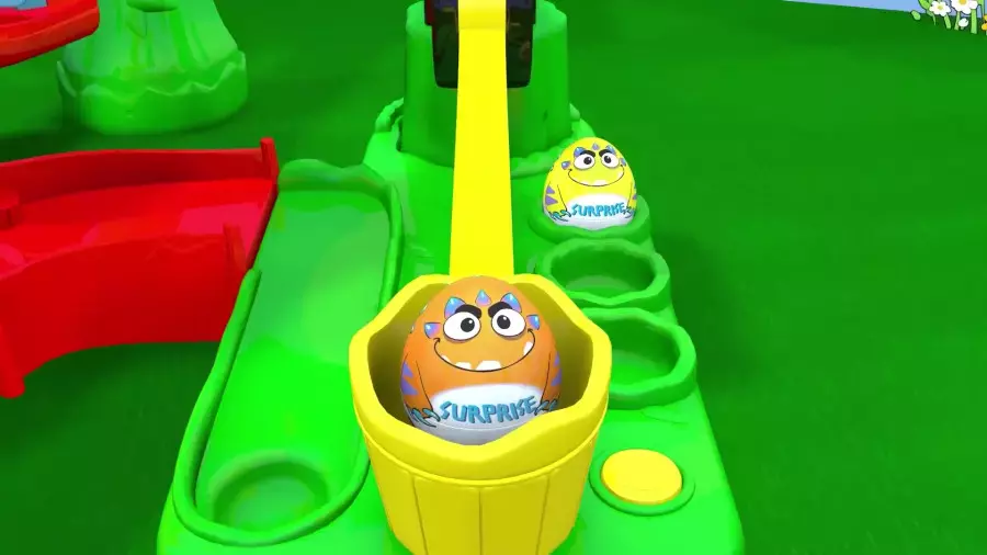 برنامه کودک ماشین ها ، ماشین های رنگی روی توپ های رنگی ، کارتون ماشین بازی