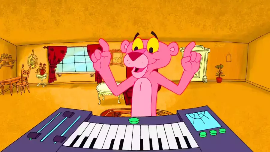 کارتون پلنگ صورتی جدید :: پلنگ صورتی و دوستان