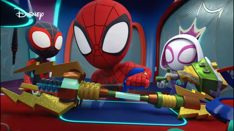 کارتون مرد عنکبوتی جدید : نبرد تیم مرد عنکبوتی با هیولا